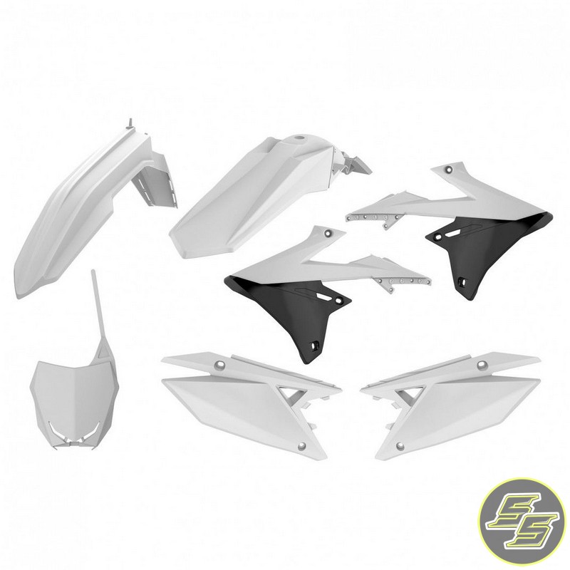 Polisport Plastic Kit Suzuki RMZ250|450 '18-21 White