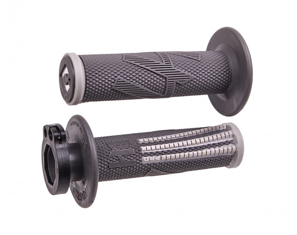 Odi Emig Pro V2 Lock-On MX Grips Graphite/Grey