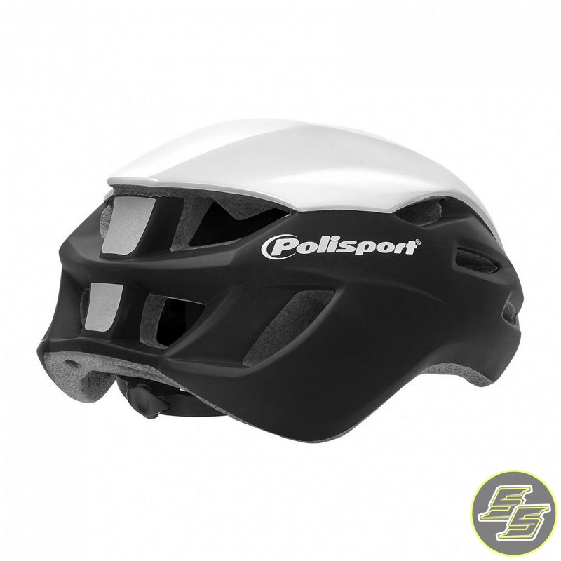Polisport Aero R Cycle Helmet Size L Black/White