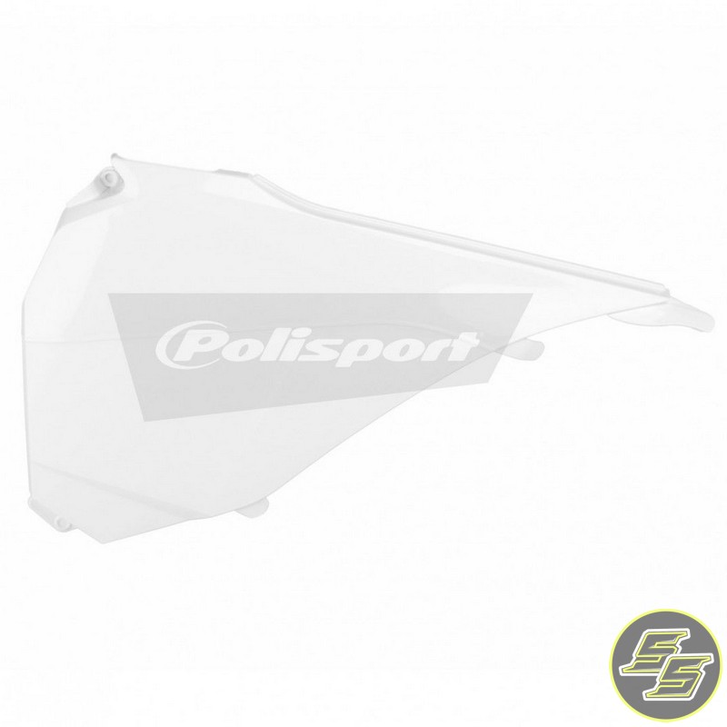 Polisport Airbox Cover KTM SX|XC '13-16 White