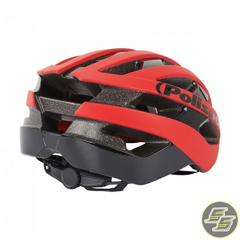 Polisport Light Pro Cycle Helmet Size L Red