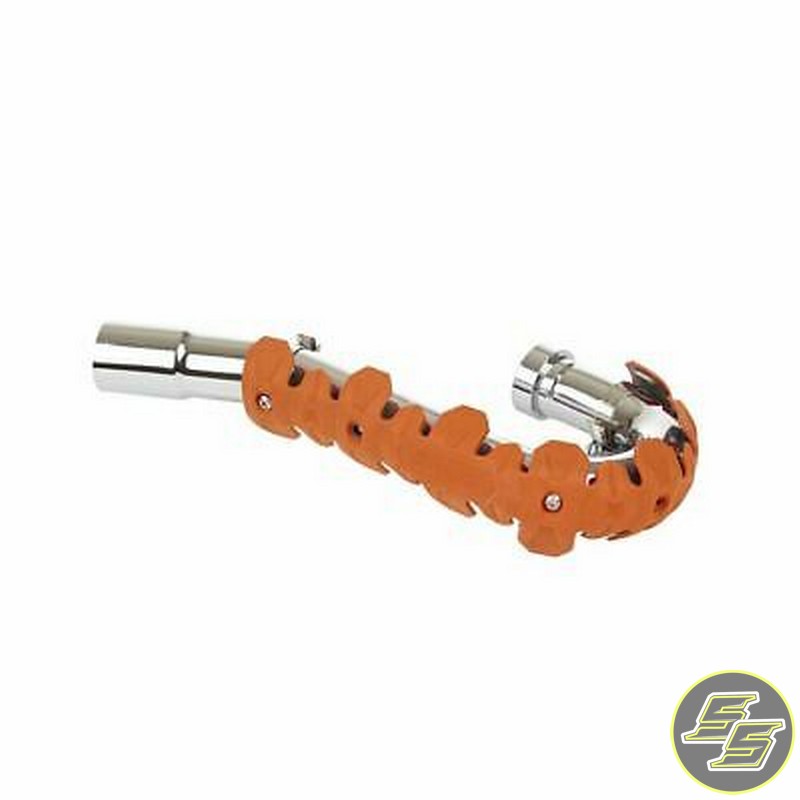 Polisport Armadillo Head Pipe Guard 4T Long Orange