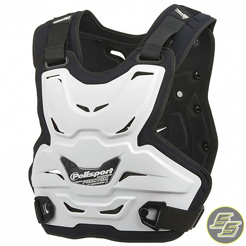 Polisport Phantom Lite Chest Protector White