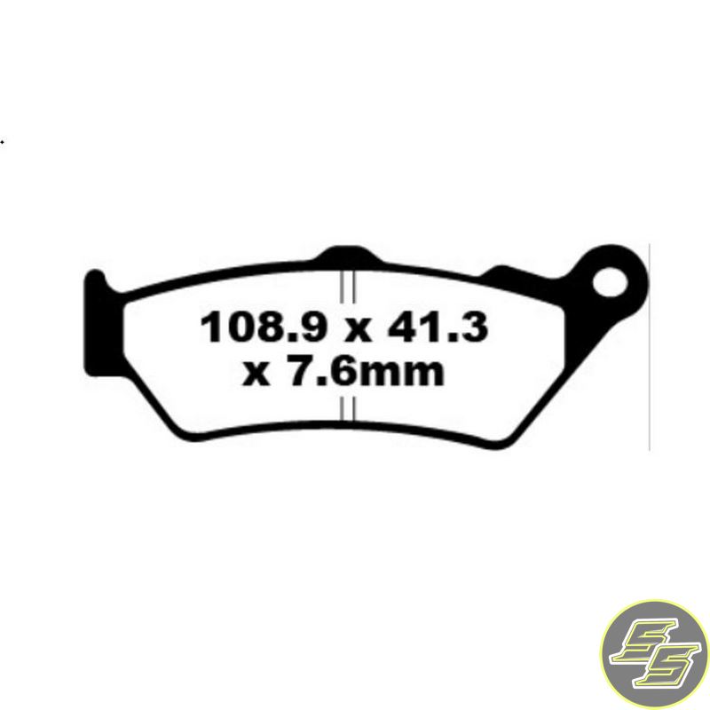 Premier Brake Pad Organic Standard FA209/2