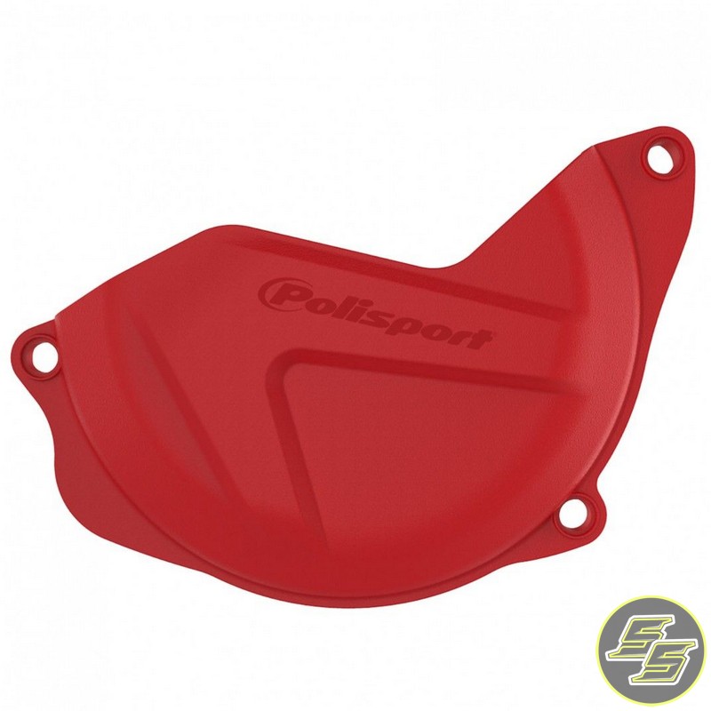 Polisport Clutch Cover Protector Honda CRF450R '10-16 Red