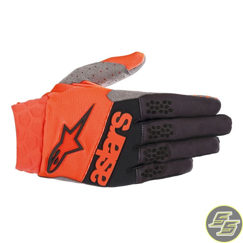 Alpinestars MX Glove Racefend Orange/Black