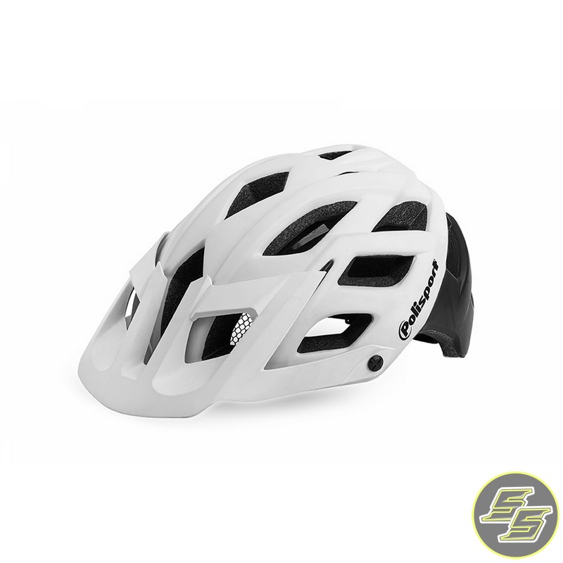 Polisport E3 Cycle Helmet Size L White/Black