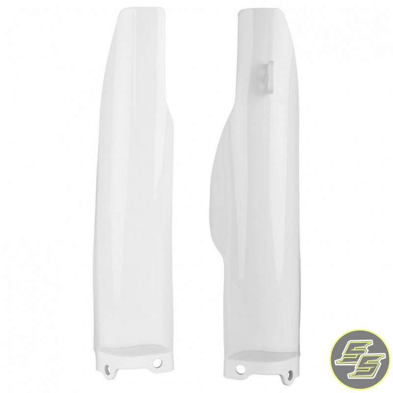 Polisport Fork Protector Kawasaki KX125|250|450 '04-07 White