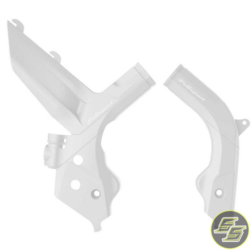 Polisport Frame Protector KTM SX|EXC '19-20 White
