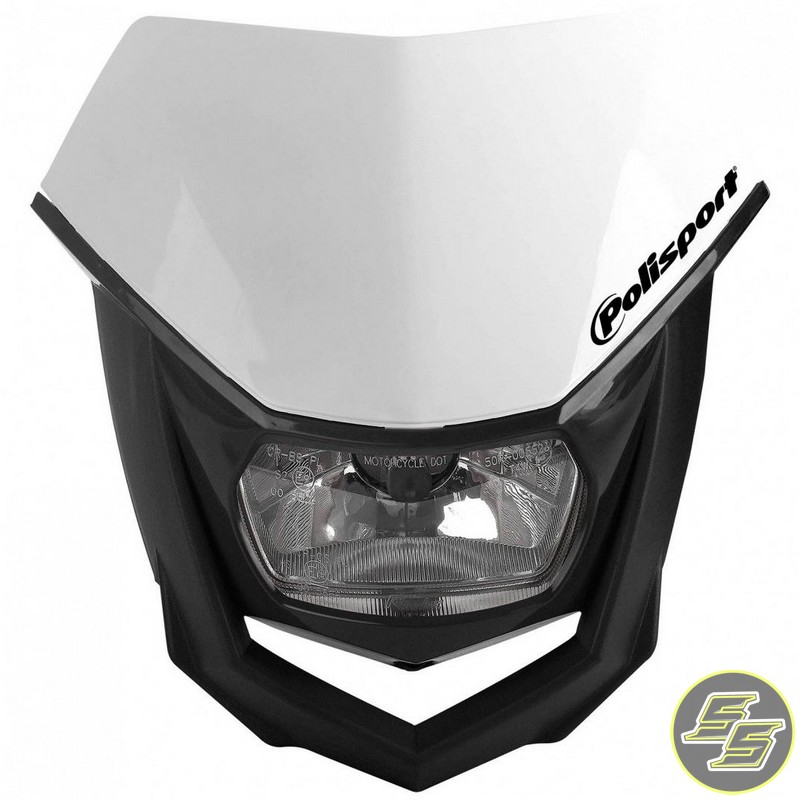 Polisport Halo Headlight White/Black