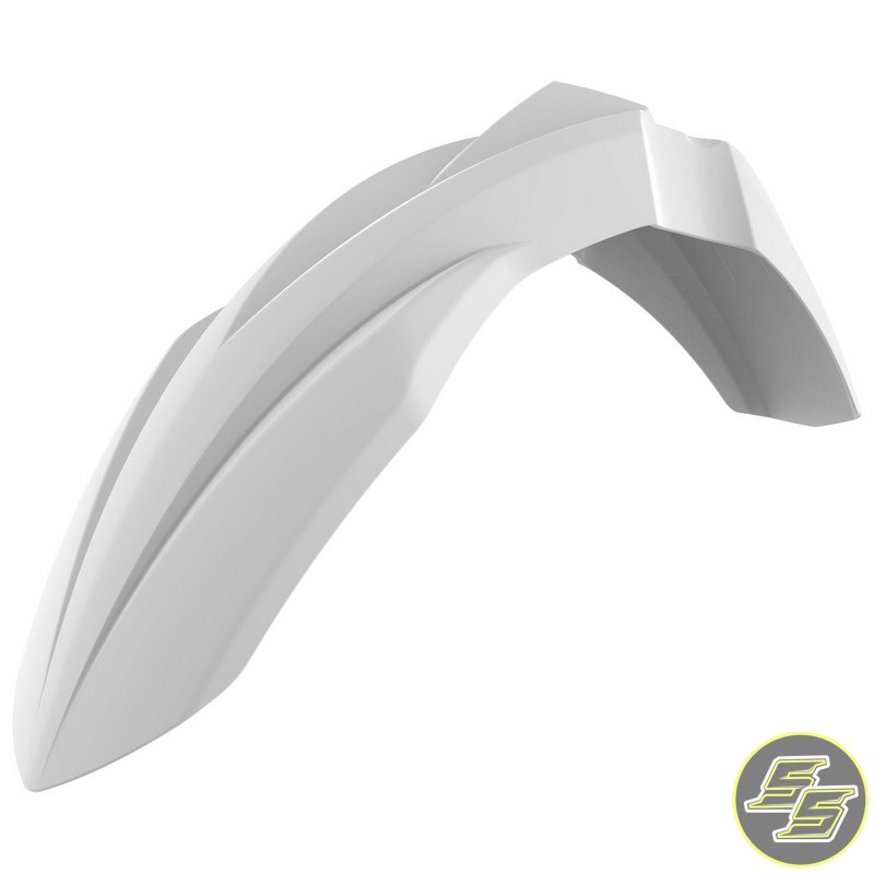 Polisport Front Fender Kawasaki KX250|450F '16-19 White