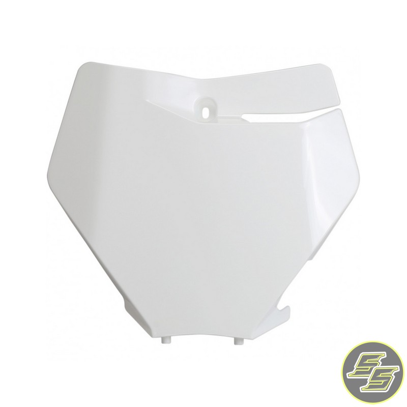 Polisport Front Number Plate SX|XC '19-20 White