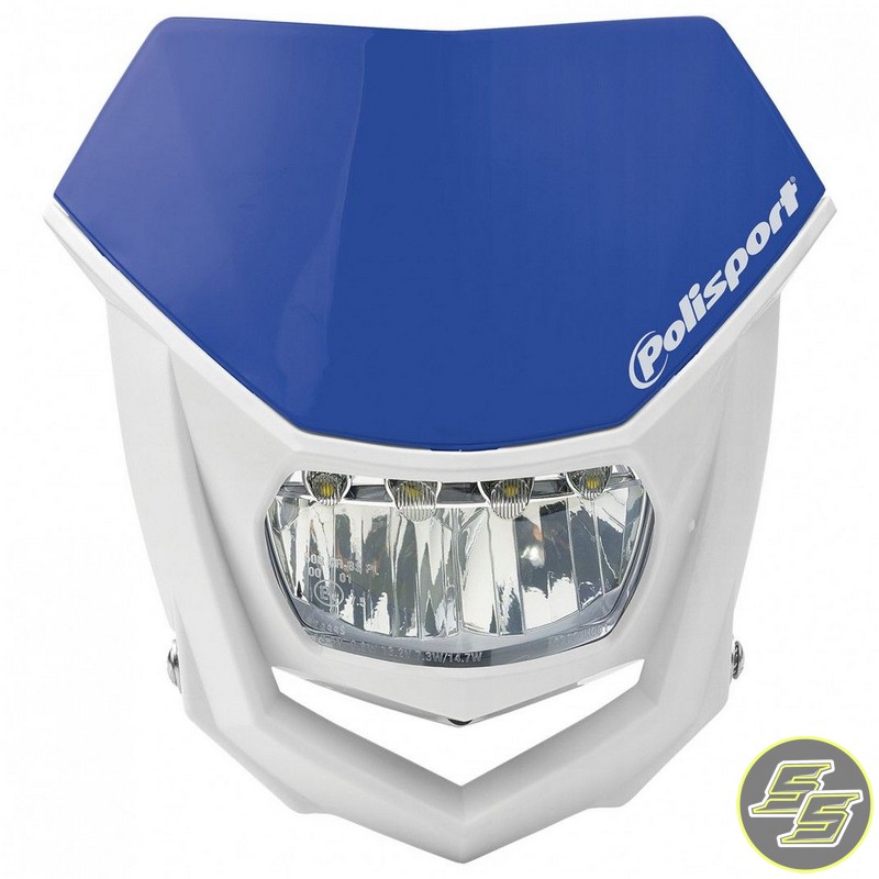 Polisport Halo Led Headlight Blue/White