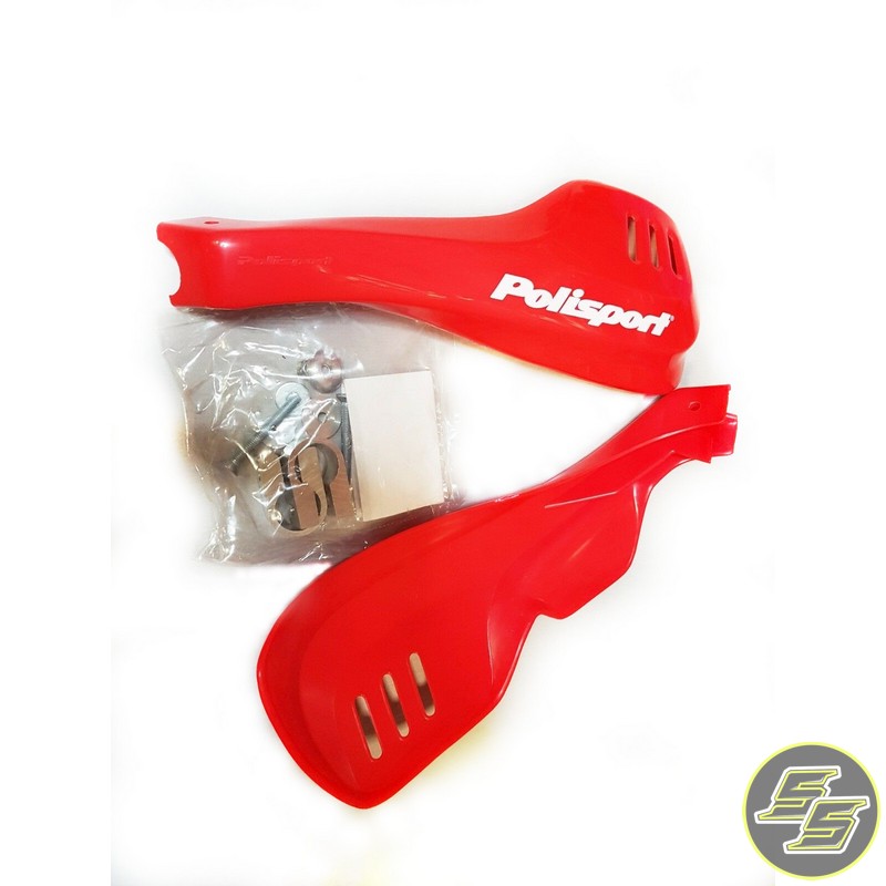 Polisport Handguards Universal Red