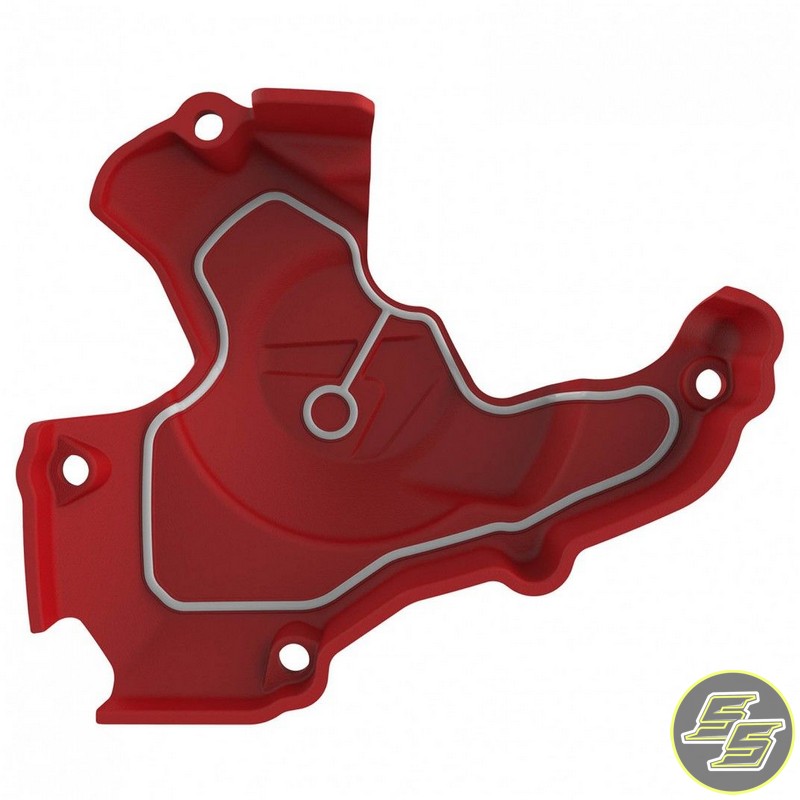 Polisport Ignition Cover Protector Honda CRF450 '10-16 Red