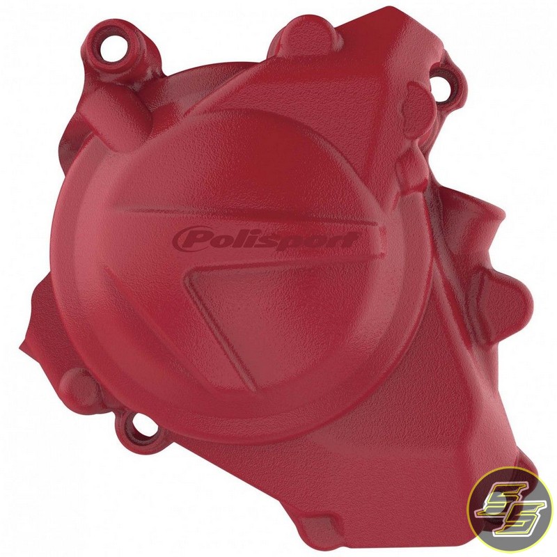 Polisport Ignition Cover Protector Honda CRF450 '17-20 Red