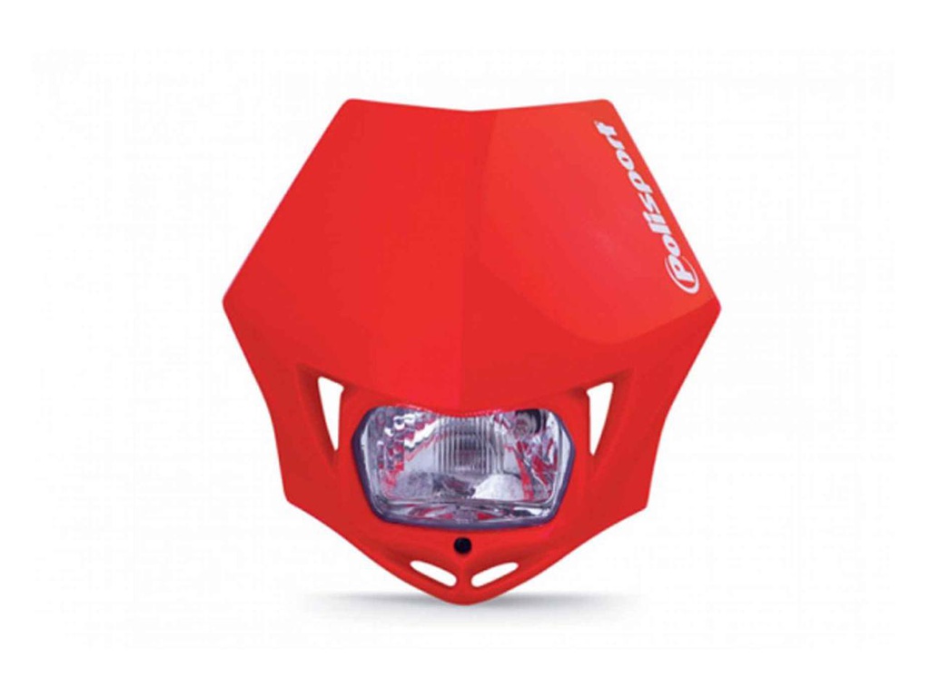 Polisport MMX Headlight Red