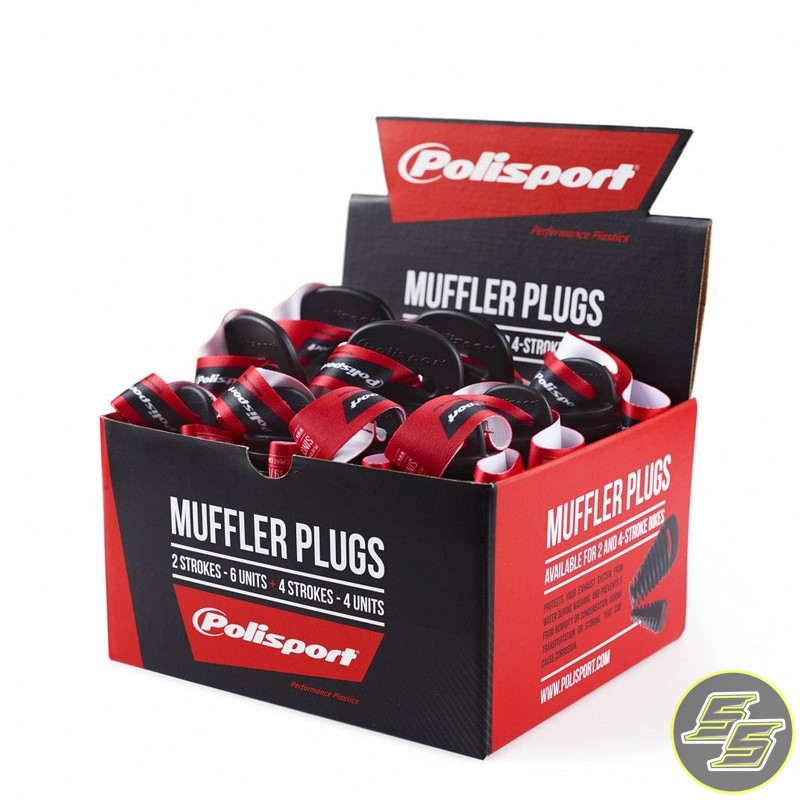 Polisport Muffler Plug Kit Black