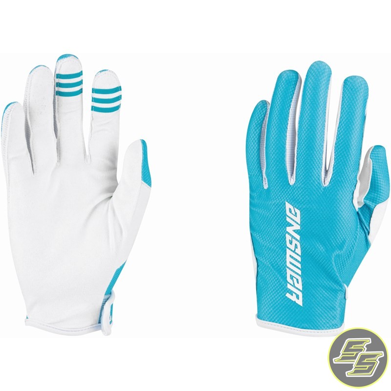 Answer MX Glove A22 Ascent Youth Astana Blue