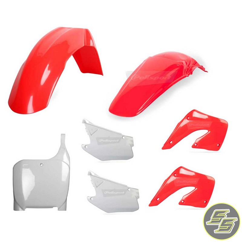 Polisport Plastic Kit Honda CR125|250R '00-01 OEM Red