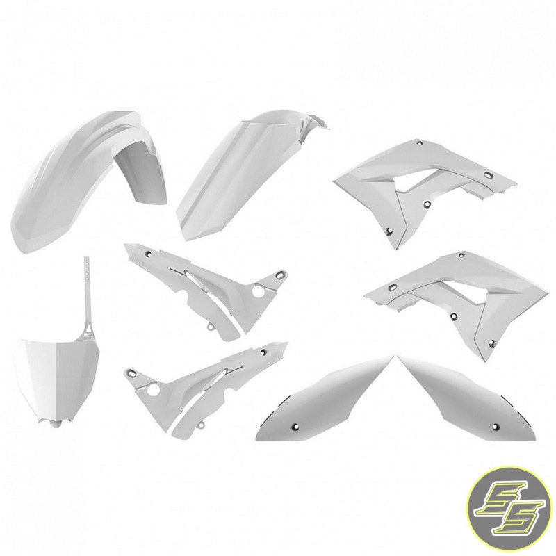 Polisport Plastic Kit Honda CR125|250R '02-07 Restyling White