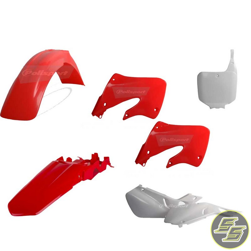 Polisport Plastic Kit Honda CR125|250R '97-99 OEM Red