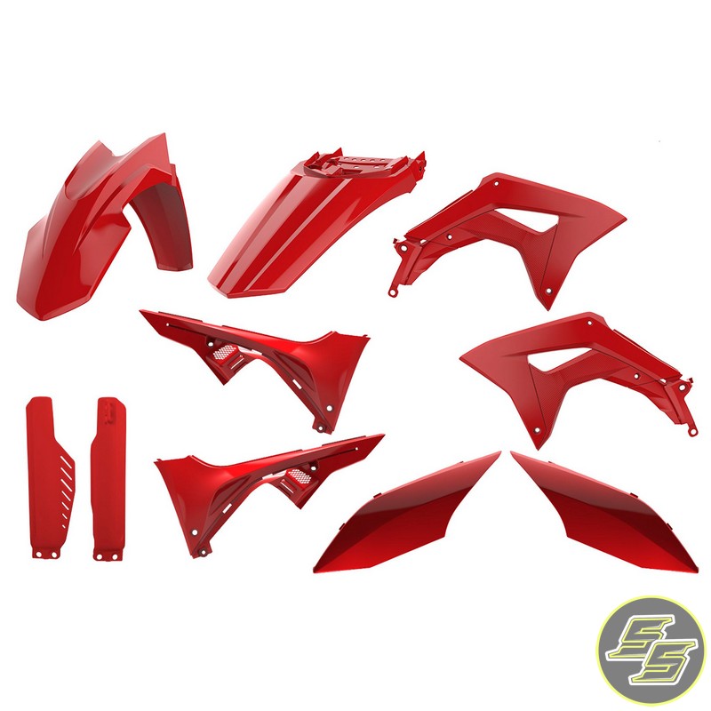 Polisport Plastic Kit Honda CRF150 '17- OEM Red