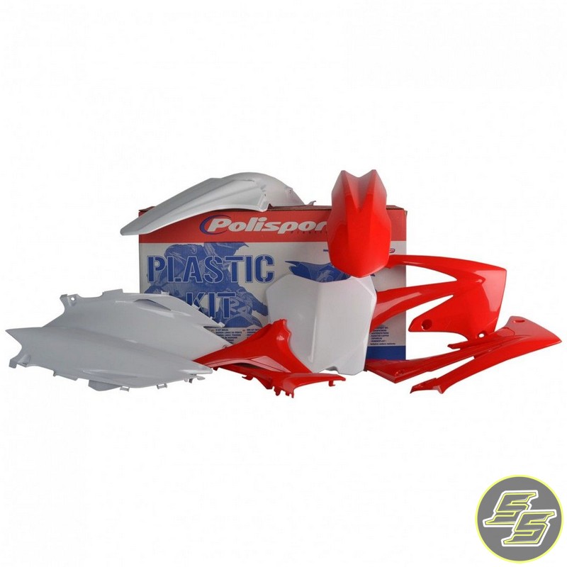 Polisport Plastic Kit Honda CRF250|450R '09-10 OEM Red