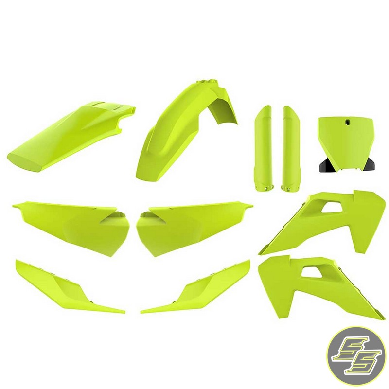 Polisport Plastic Kit Husqvarna TC|FC '19- Flo Yellow