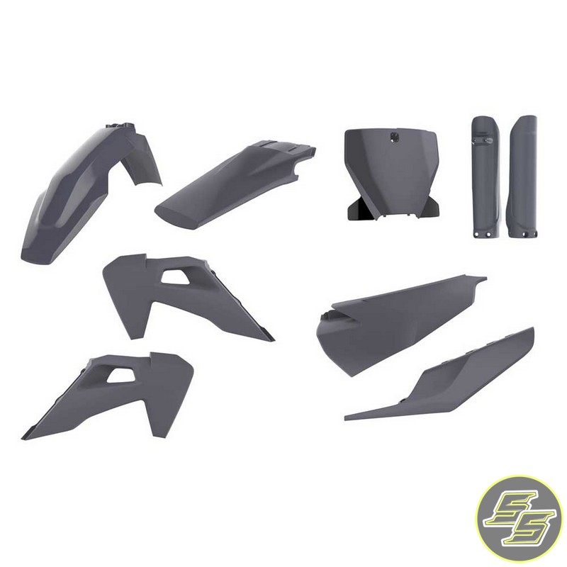 Polisport Plastic Kit Husqvarna TC|FC '19 Nardo Grey