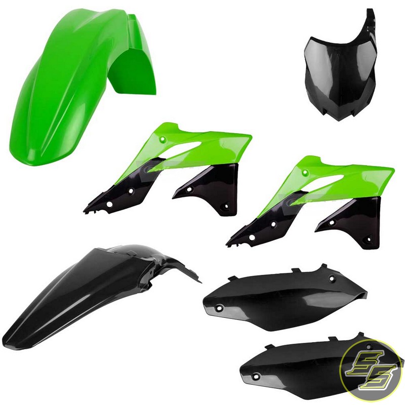 Polisport Plastic Kit Kawasaki KX250F '13-16 OEM Green