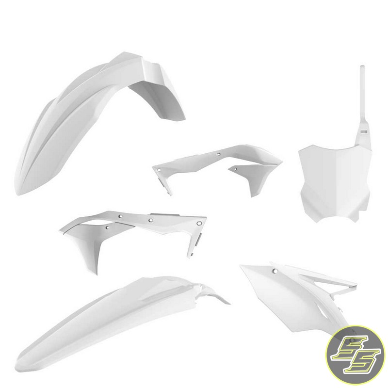 Polisport Plastic Kit Kawasaki KX450F '16-18 White