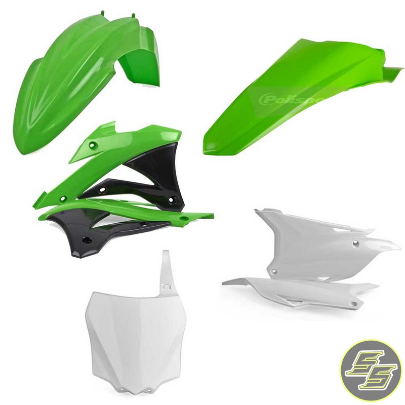 Polisport Plastic Kit Kawasaki KX85|100 '14- OEM