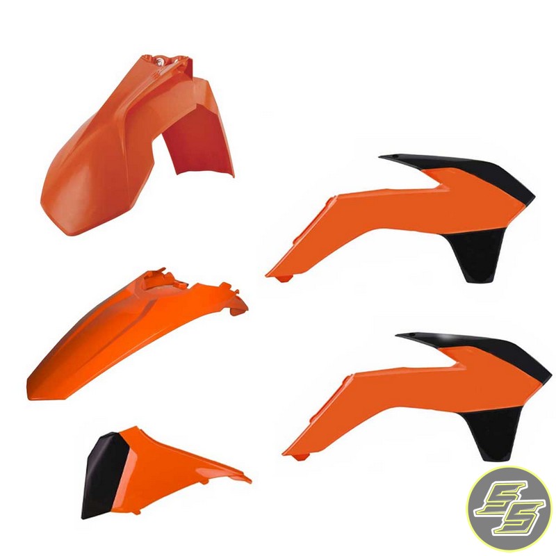 Polisport Plastic Kit KTM EXC|XCW '14-16 OEM Orange