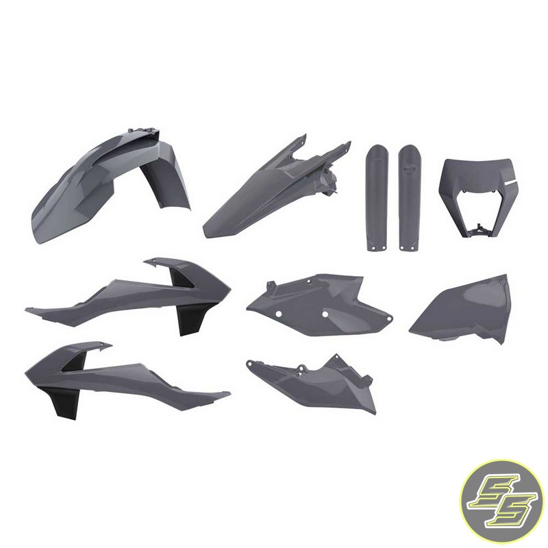 Polisport Plastic Kit KTM EXC|XCW '17-20 Nardo Grey