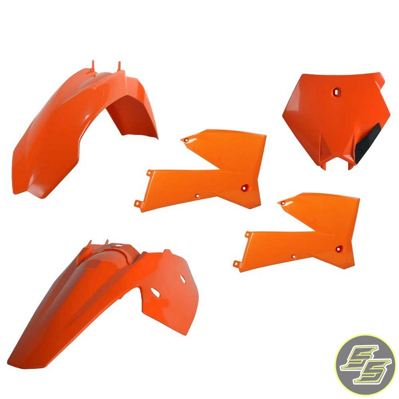 Polisport Plastic Kit KTM SX|XC '05-07 OEM Orange