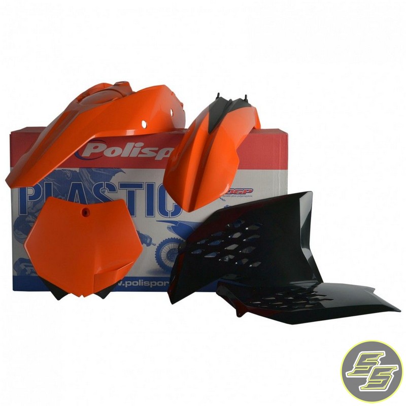 Polisport Plastic Kit KTM SX|XC '07-10 OEM Orange