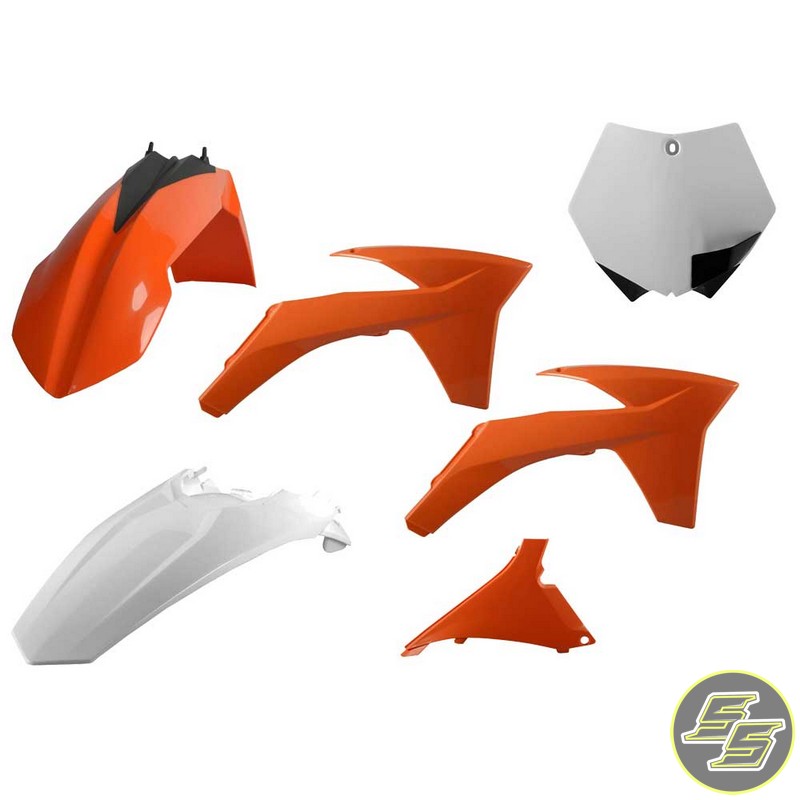 Polisport Plastic Kit KTM SX|XC '11-12 OEM Orange