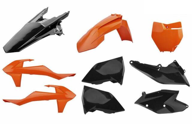 Polisport Plastic Kit KTM SX|XC '16-18 Orange/Black