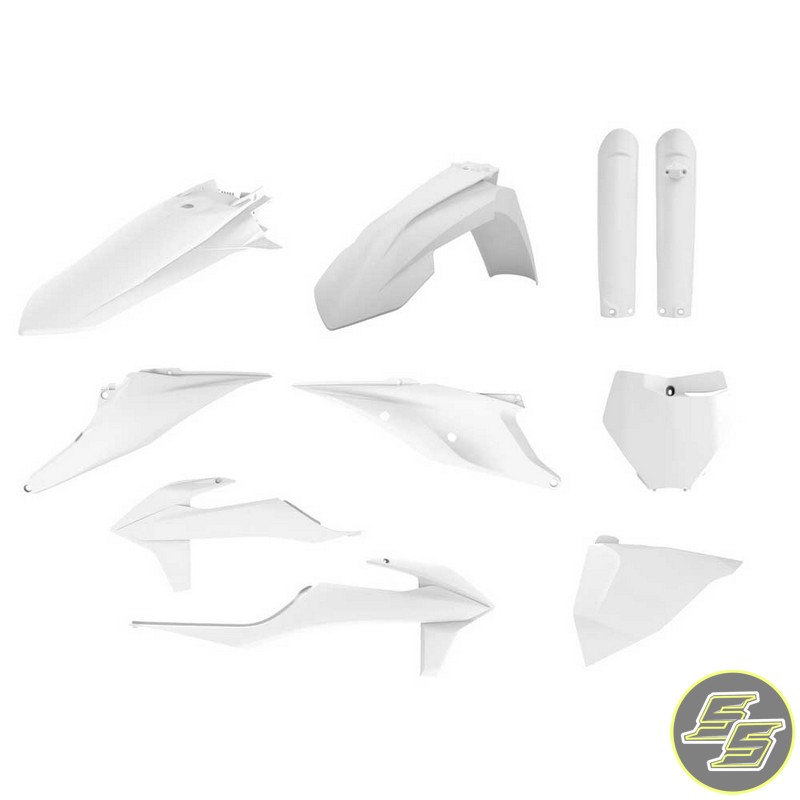 Polisport Plastic Kit KTM SX|XC '19-21 White