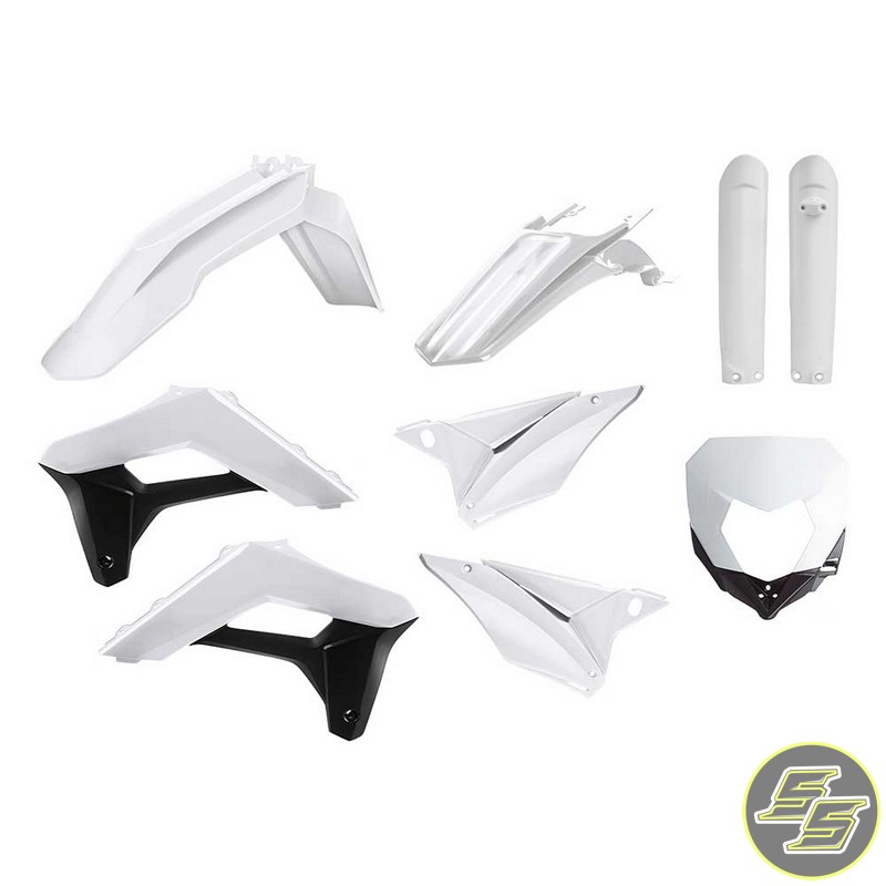 Polisport Plastic Kit Sherco SE|SEF '17-21 White