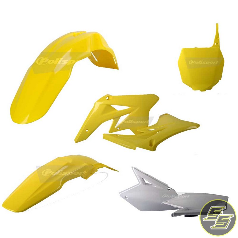 Polisport Plastic Kit Suzuki RMZ250 '07-09 OEM Yellow