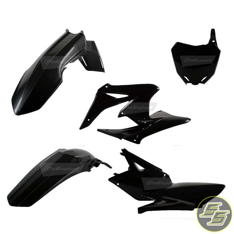 Polisport Plastic Kit Suzuki RMZ250 '10-18 Black