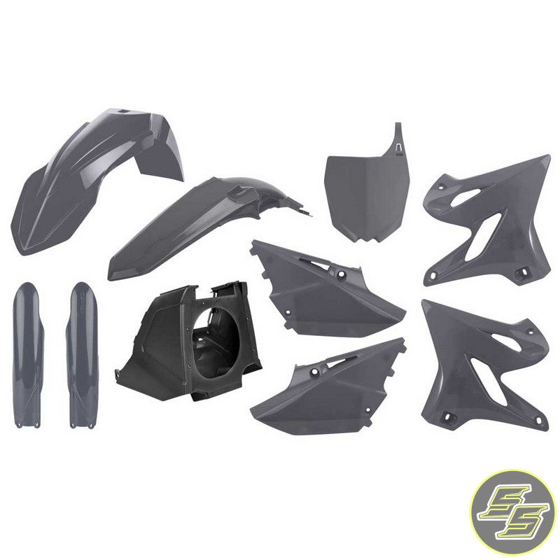 Polisport Plastic Kit Yamaha YZ125|250 '02-20 Restyling Nardo Grey