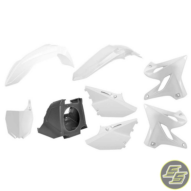 Polisport Plastic Kit Yamaha YZ125|250 '02-20 Restyling White