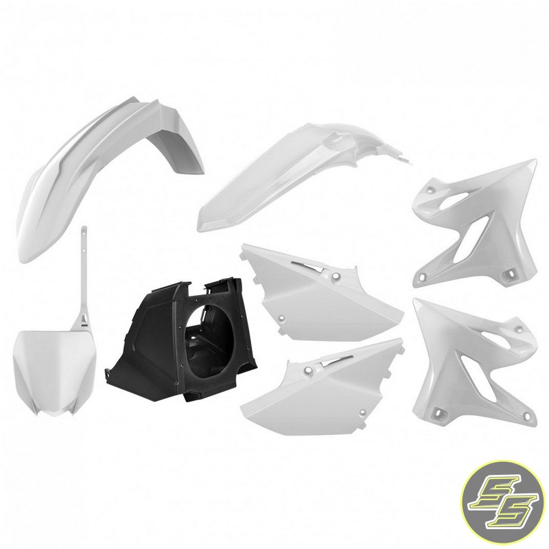 Polisport Plastic Kit Yamaha YZ125|250 '02-20 Restyling YZ450F Style White