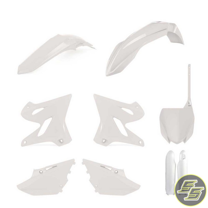 Polisport Plastic Kit Yamaha YZ125|250 '21- White