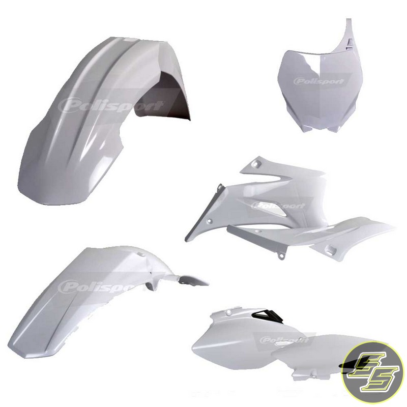 Polisport Plastic Kit Yamaha YZ250|450F '06-09 White