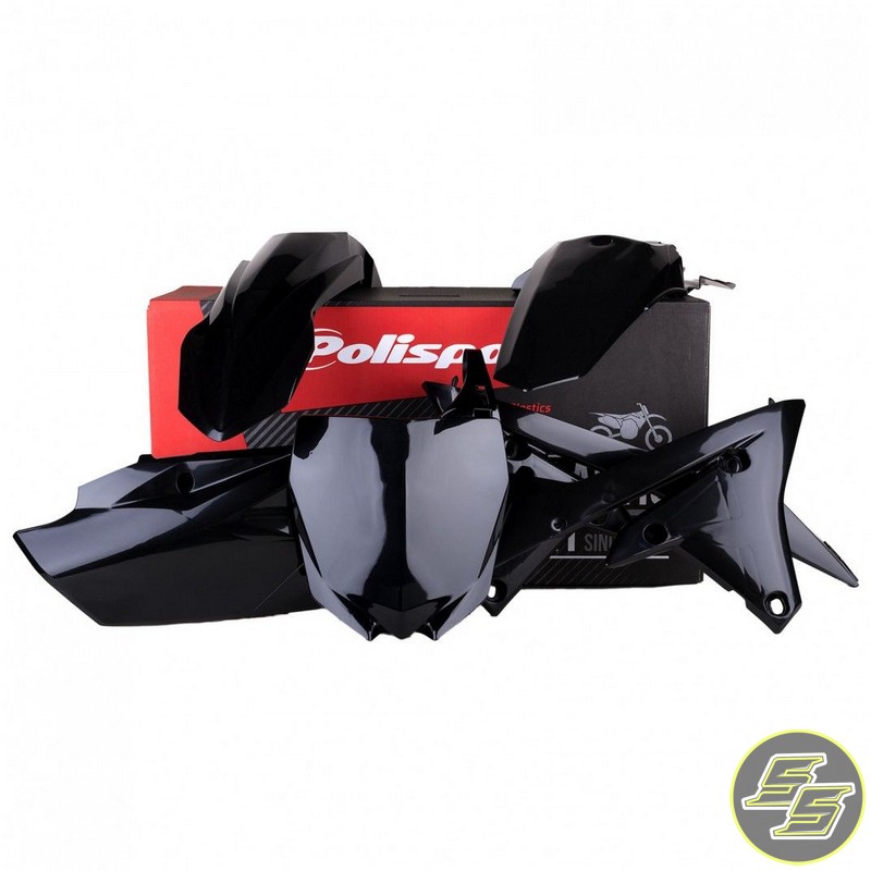 Polisport Plastic Kit Yamaha YZ250|450F '14-18 Black