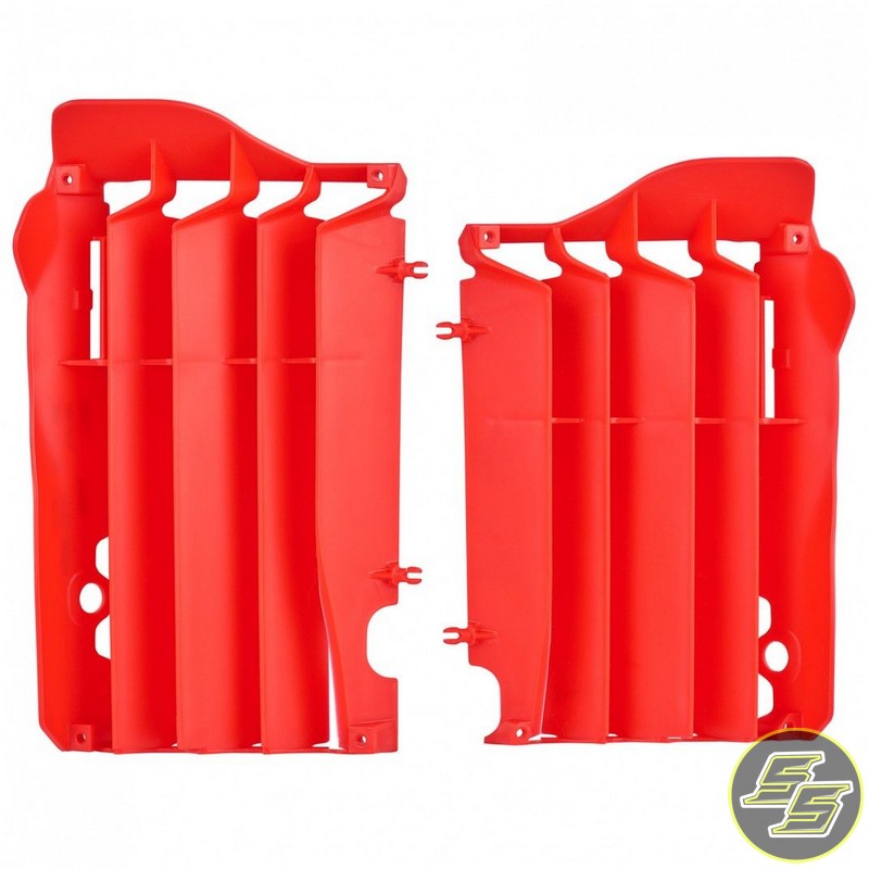 Polisport Radiator Louvers Honda CRF250R '14-15 Red